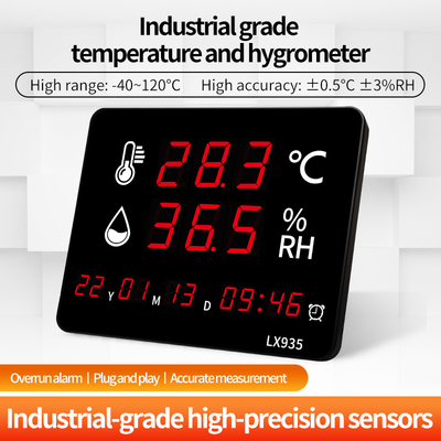 Baby Thermometer Digital Thermometer High Sensitive Temperature and Humidity Meter With Clcoks Temperature Sensor Greenhouse