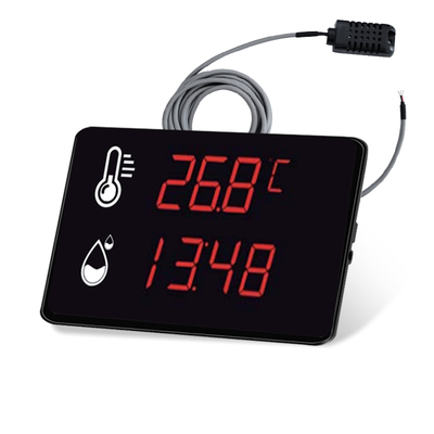 Waterproof Probe Digital ThermometerDigital Thermometer with Probe High Accuracy External Sensor for Sauna Room Greenhouse Use