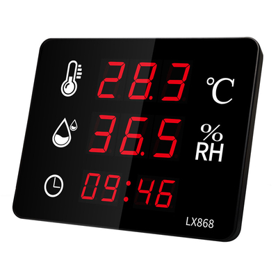Electronic Temperature and Humidity Meter Household Indoor Industrial High-precision Display Wall Mounted Outdoor Thermometer