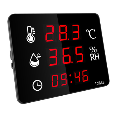 Electronic Temperature and Humidity Meter Household Indoor Industrial High-precision Display Wall Mounted Outdoor Thermometer
