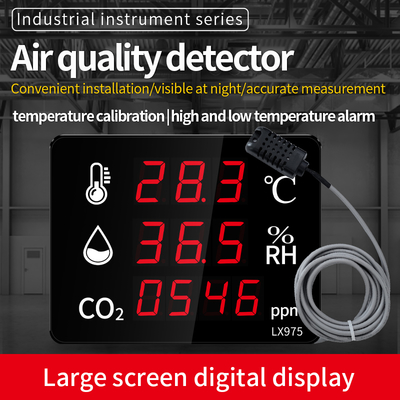 Household air Detector Temperature and Humidity Meter air Quality Monitor Co2 Electronic Thermometer Gas Carbon Dioxide Monitor