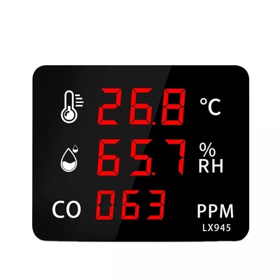 Favourable Price Outdoor/Indoor Air Quality Detector Thermometer Hygrometer Humidity Co Detector Carbon Monoxide Detector