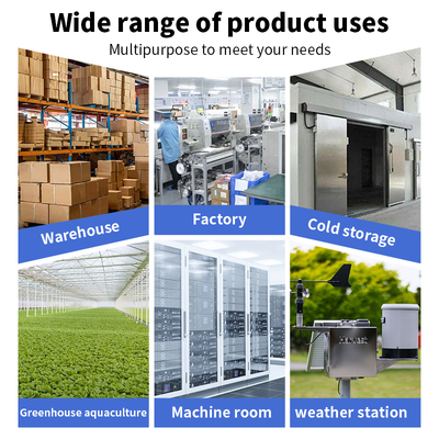 Temperature and Humidity Sensor High Temperature Resistant Pipe Transmitter Industrial High Precision 4~20mA Current Output