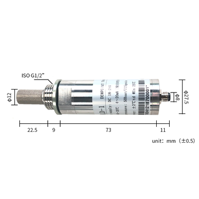 Dew point meter sensor for high-precision and sensitive measurement of industrial and agricultural air humidity monitoring