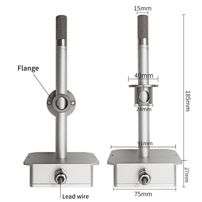 Temperature and humidity sensor voltage signal output 0-10V high-precision metal pipe type high-temperature explosion-proof type