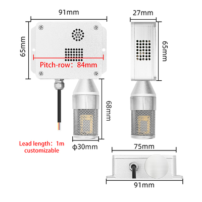 Newest 5-in-1 Sensor BG8051 - High Accuracy Durable IP67 Waterproof for IoT Smart Home Industrial Automation (CE RoHS Certified)