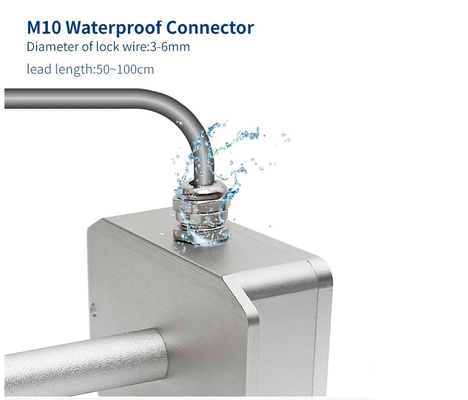 FG7010 temperature and humidity sensor pipeline transmitter with high-temperature resistant wall mounted threaded metal casing