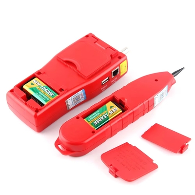 NF-308S RJ45 RJ11 CAT5 CAT6 LCD Cable Tracker LAN Cable Length Tester and Fault Tester Fiber Optic Equipment