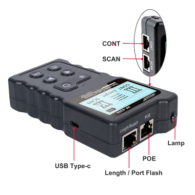 High Quality LCD Backlight Cable Continuity Tester Anti-interference Network Tools Multi Function Line Finder Digital Multimeter