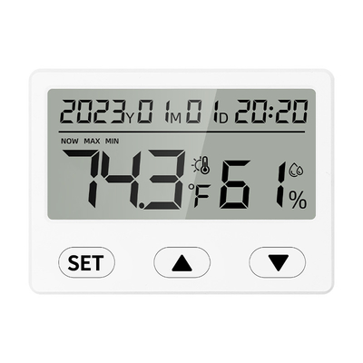 New Mini Digital Temperature and Humidity Meter Temperature Sensor Instrument Household Weather Station Indoor Smart Home LCD
