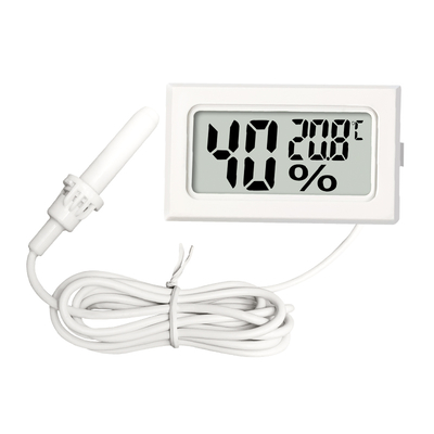 Mini LCD Digital Thermometer Hygrometer Indoor Car Refrigerator Climbing Pet Dig Humidity Temperature Meter