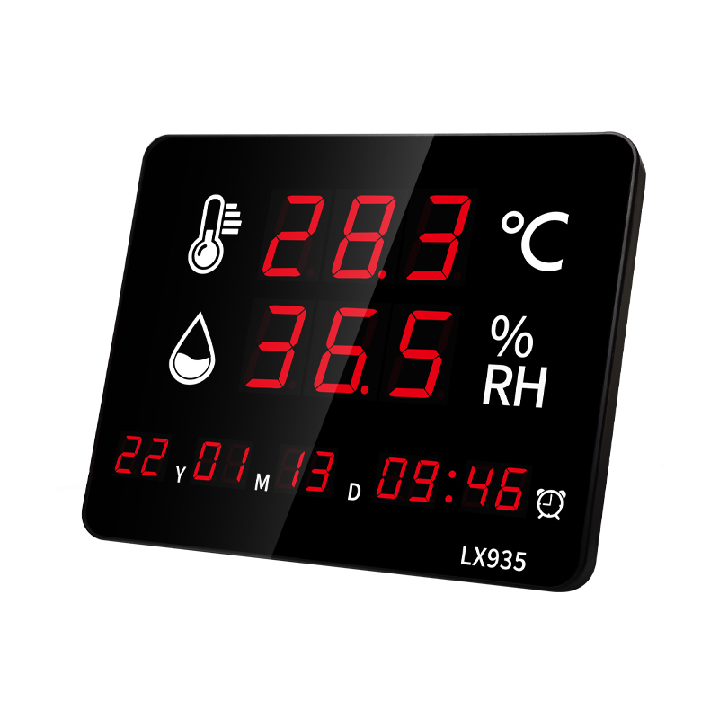 Baby Thermometer Digital Thermometer High Sensitive Temperature and Humidity Meter With Clcoks Temperature Sensor Greenhouse