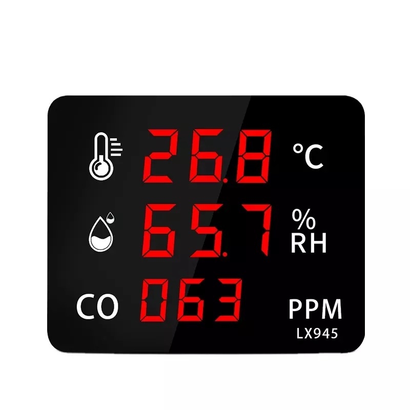 Favourable Price Outdoor/Indoor Air Quality Detector Thermometer Hygrometer Humidity Co Detector Carbon Monoxide Detector